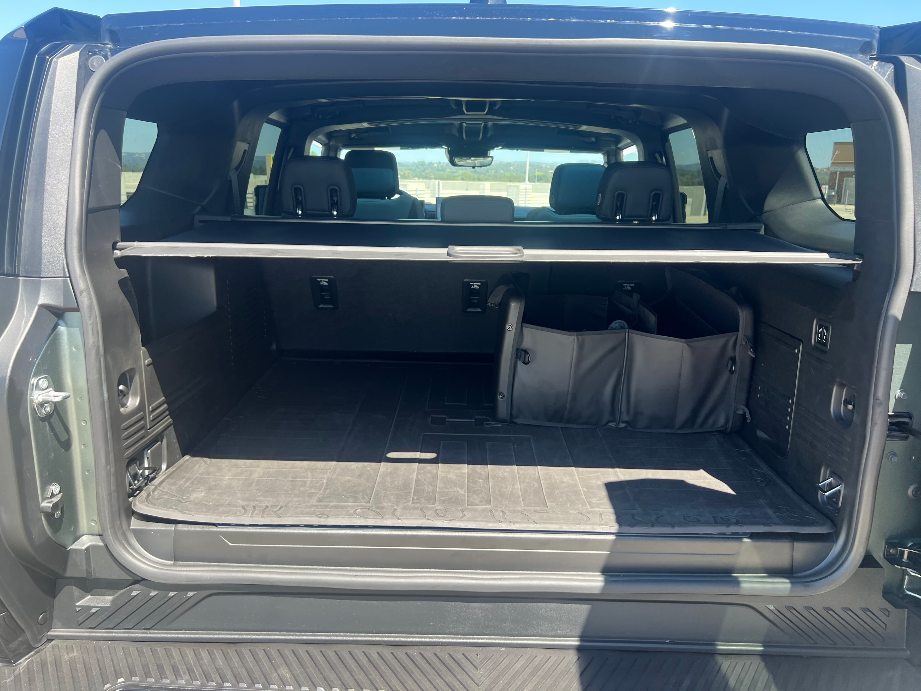 Rear Cargo Area